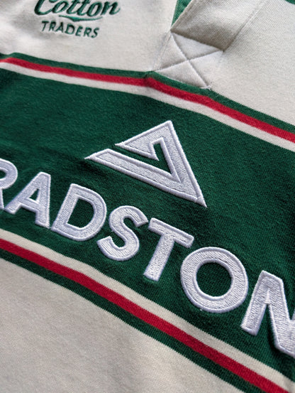 Leicester Tigers Cotton Traders Vintage Rugby Jersey 2007/08 Season - Mens Large