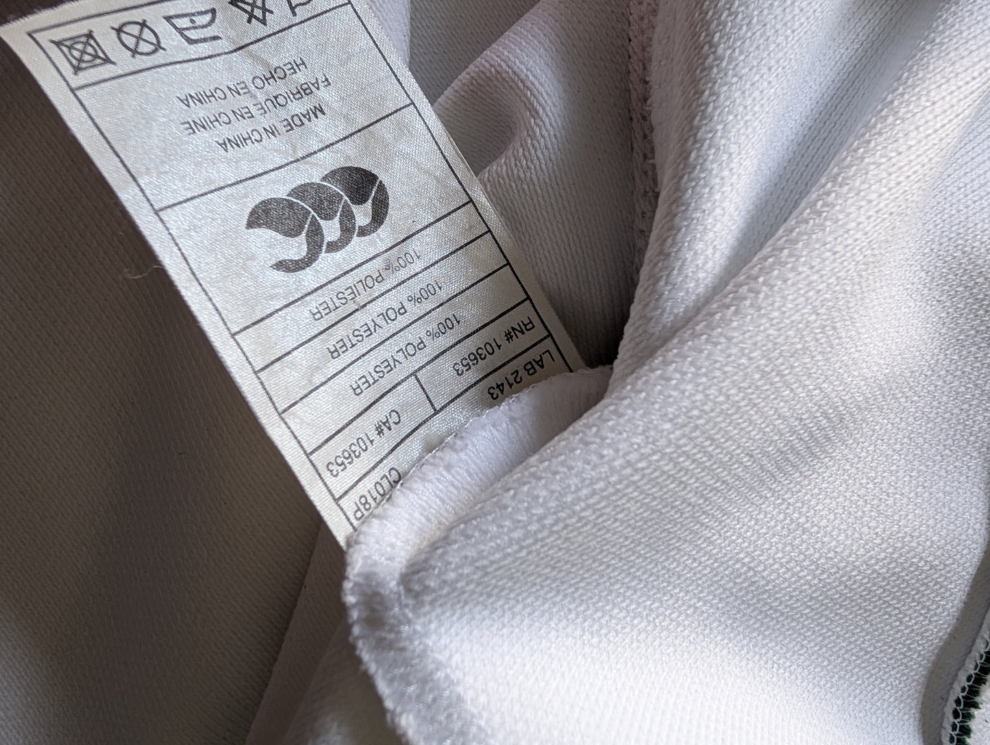 Canterbury Classic Ireland Away White Jersey Mens size 2XL