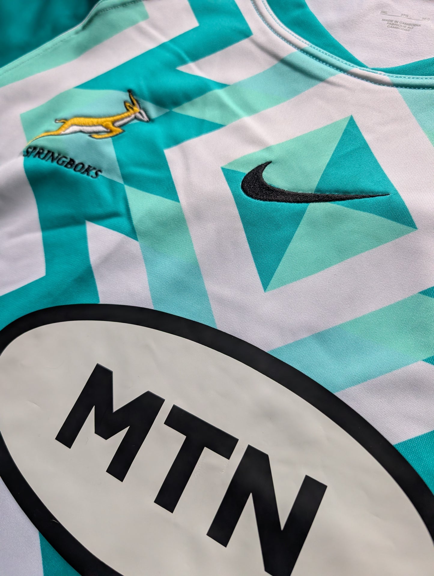 Nike South Africa 2023 Rugby Jersey mens size 3XL New