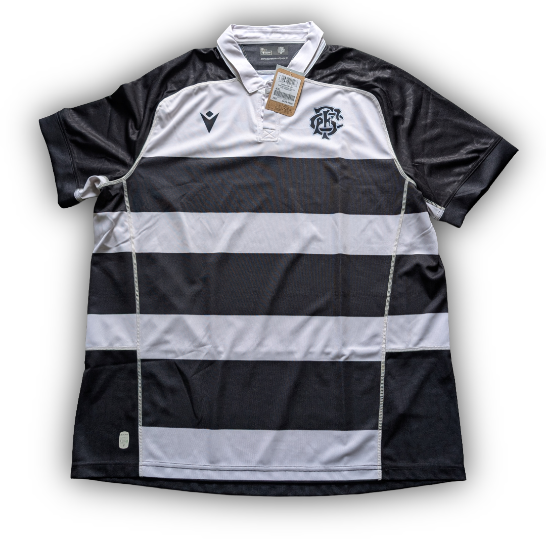 Macron Barbarians Baa Baas Mens Rugby Jersey size 4XL New