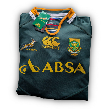 Canterbury South Africa Springboks 2011/2013 Rugby Jersey Mens Large New
