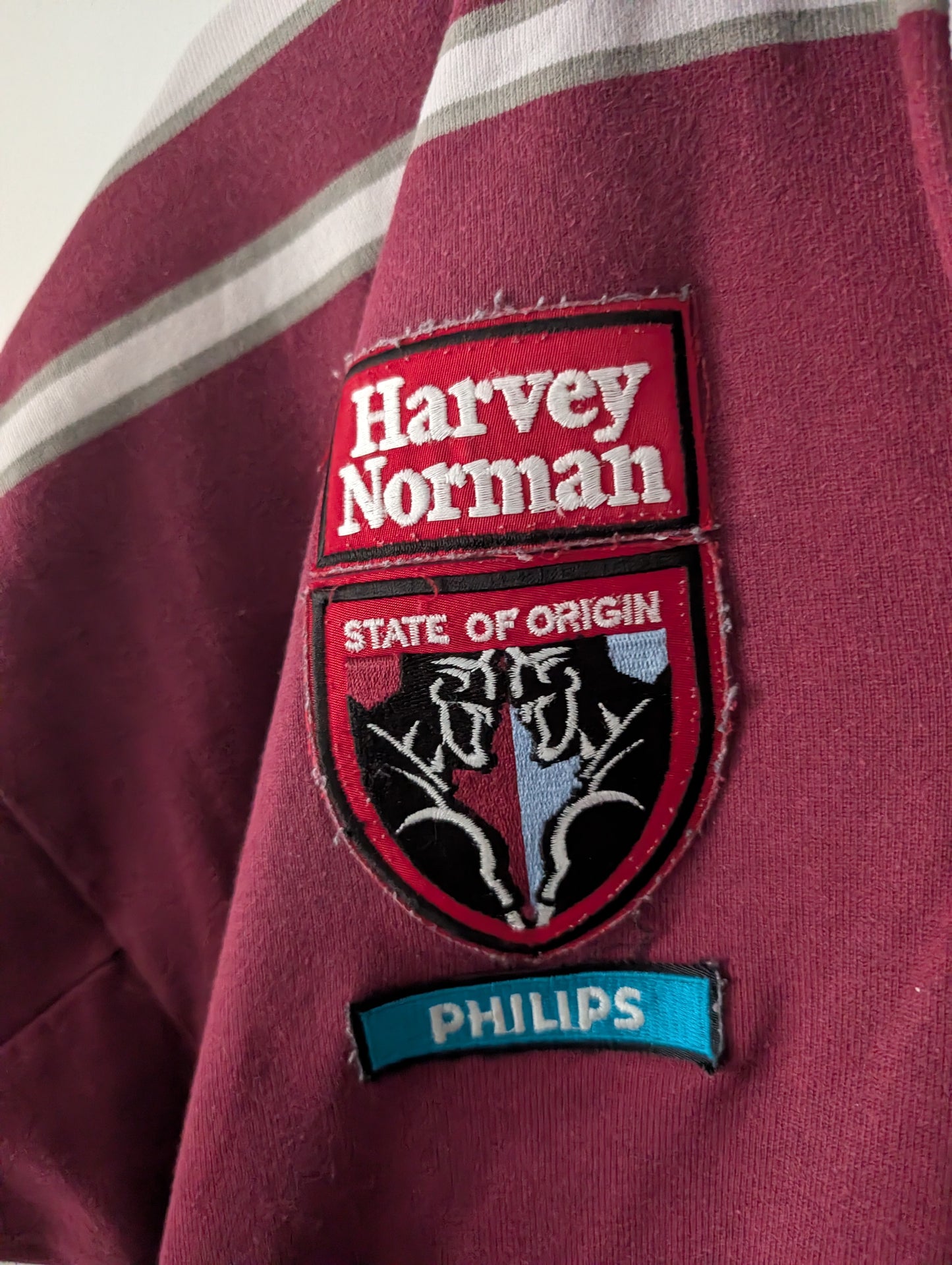 Canterbury Classic Retro State of Origin Queensland mens Rugby Jersey Size Large