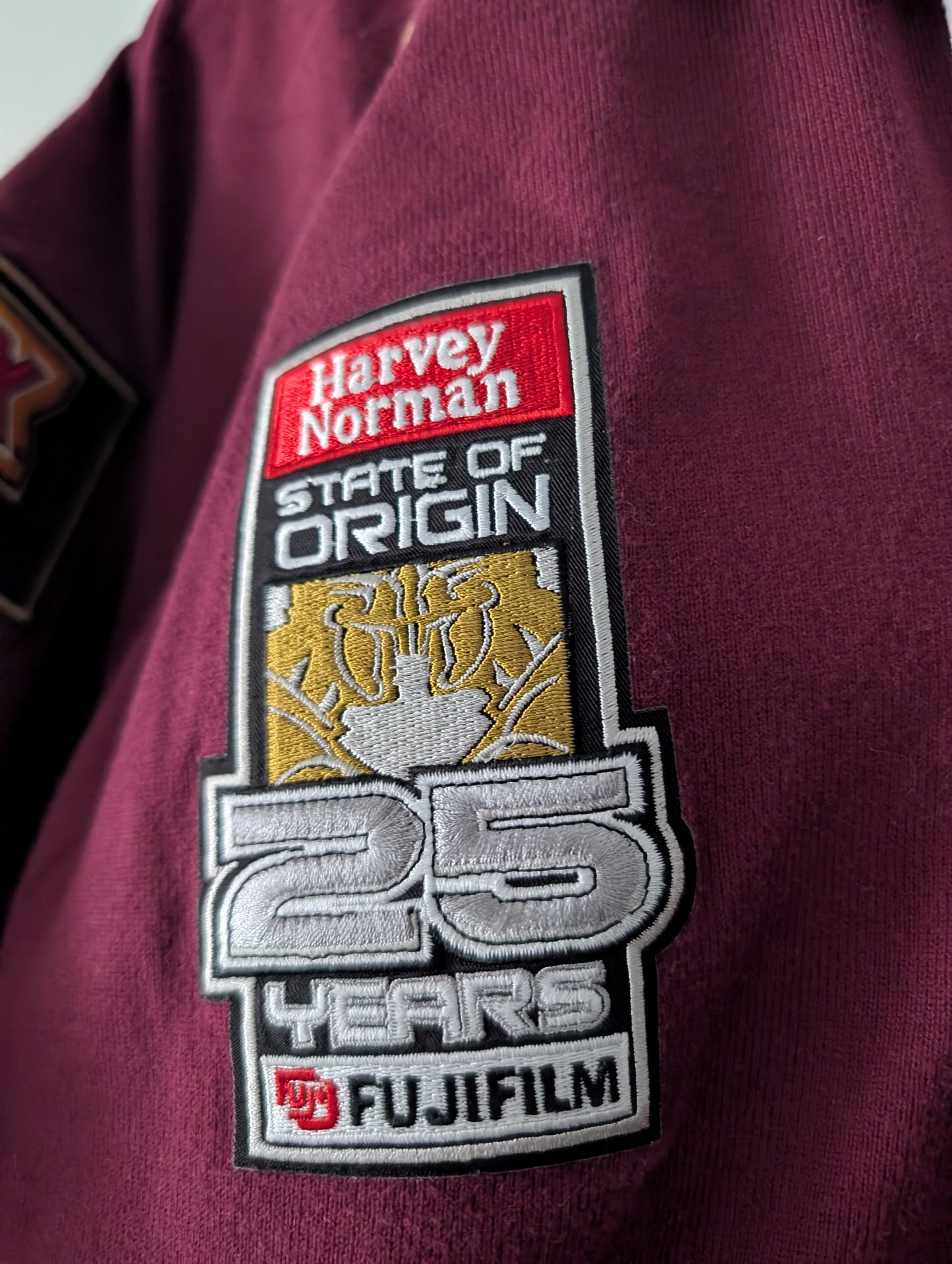 Canterbury Classic Queensland State of Origin Cotton Rugby Jersey Mens Medium XXXX