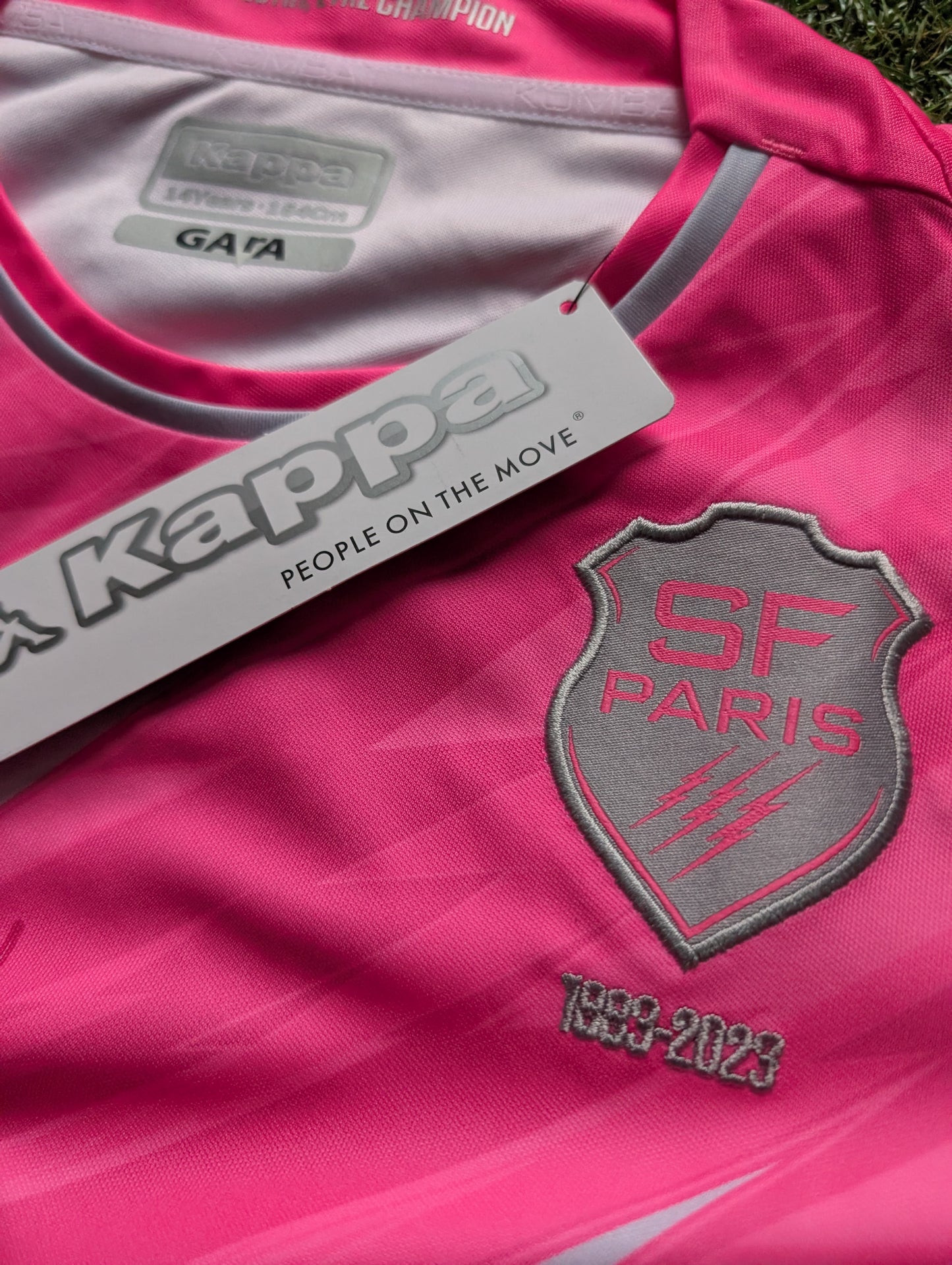 Kappa Stade Francais Kids Rugby jersey Age 14 New