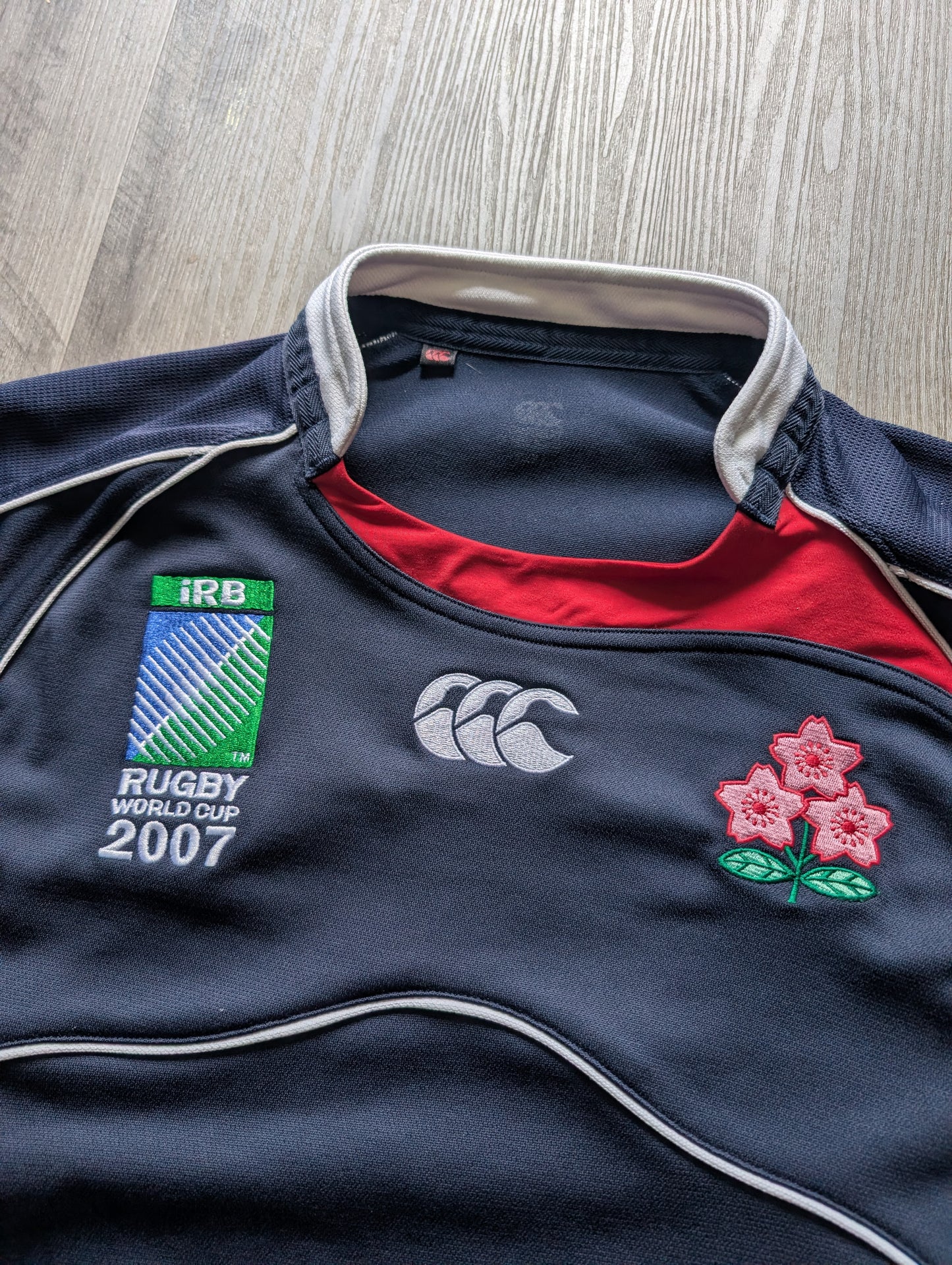 Canterbury Japan 2007 Rugby World Cup Jersey Mens Large