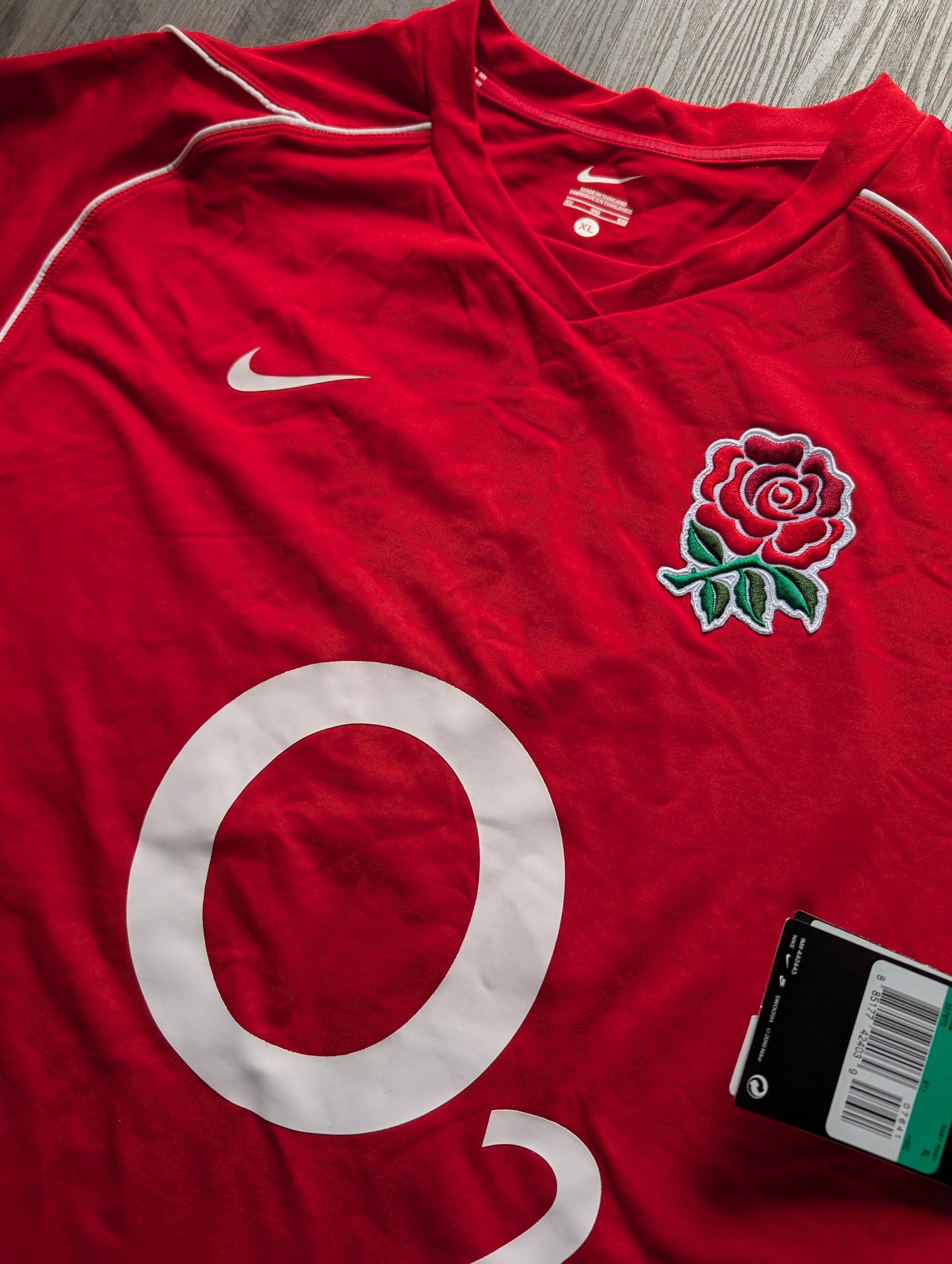 Nike Classic England Rugby Training Long sleeved top size XL New