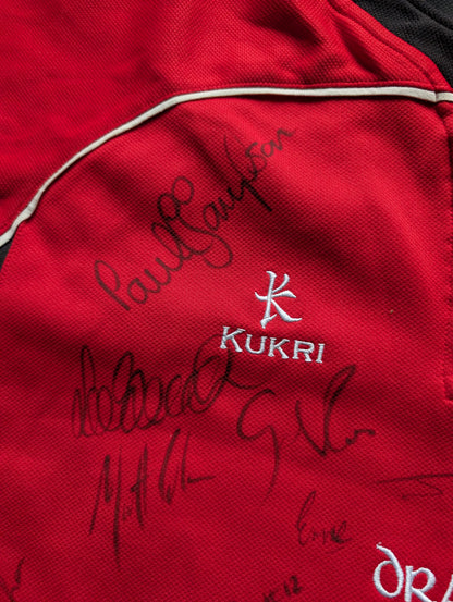 Kukri London Welsh Vintage classic Rugby jersey - Signed by Team - Large