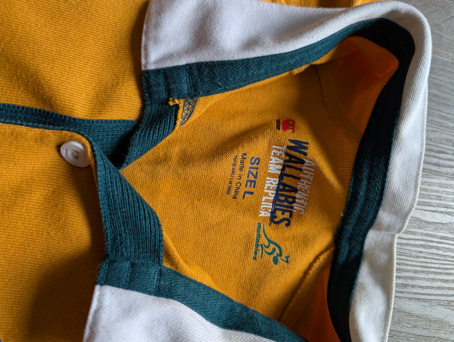 Canterbury Classic Australia 2000s Wallabies Rugby Jersey mens Large