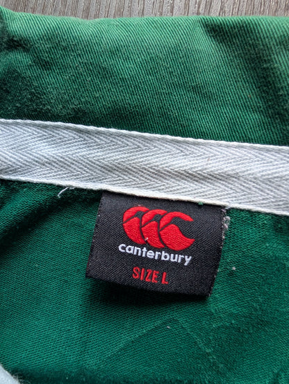 Canterbury Leicester Tigers Cotton Rugby Jersey mens size Large