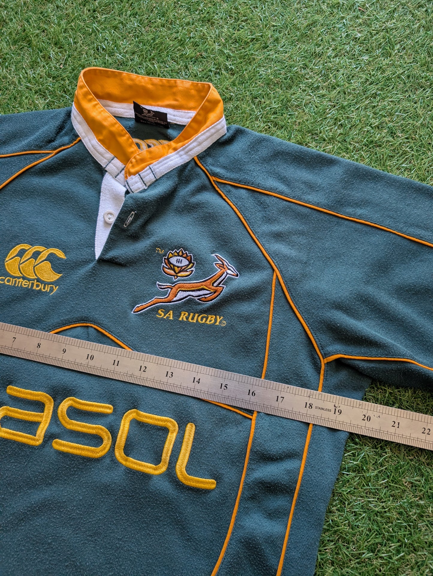 Canterbury South Africa Springboks Mens Classic Rugby Jersey - Medium