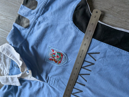 Cardiff R.F.C Vintage Fila Rugby Jersey Mens 2001/02 Season - size Large