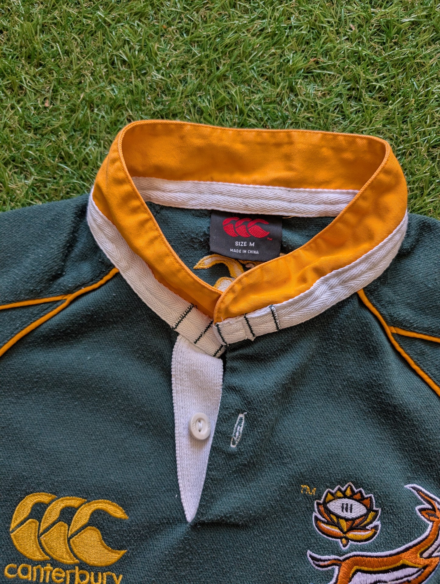 Canterbury South Africa Springboks Mens Classic Rugby Jersey - Medium