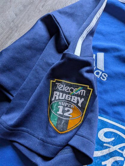 Adidas Auckland Blues Mens Classic Rugby Jersey size 2XL