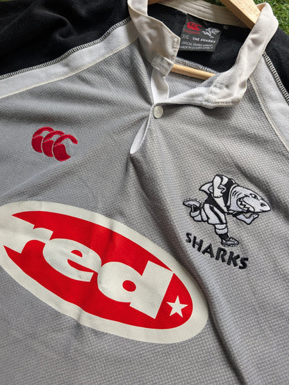 Canterbury Vintage Natal Sharks Rugby Jersey mens size XXL