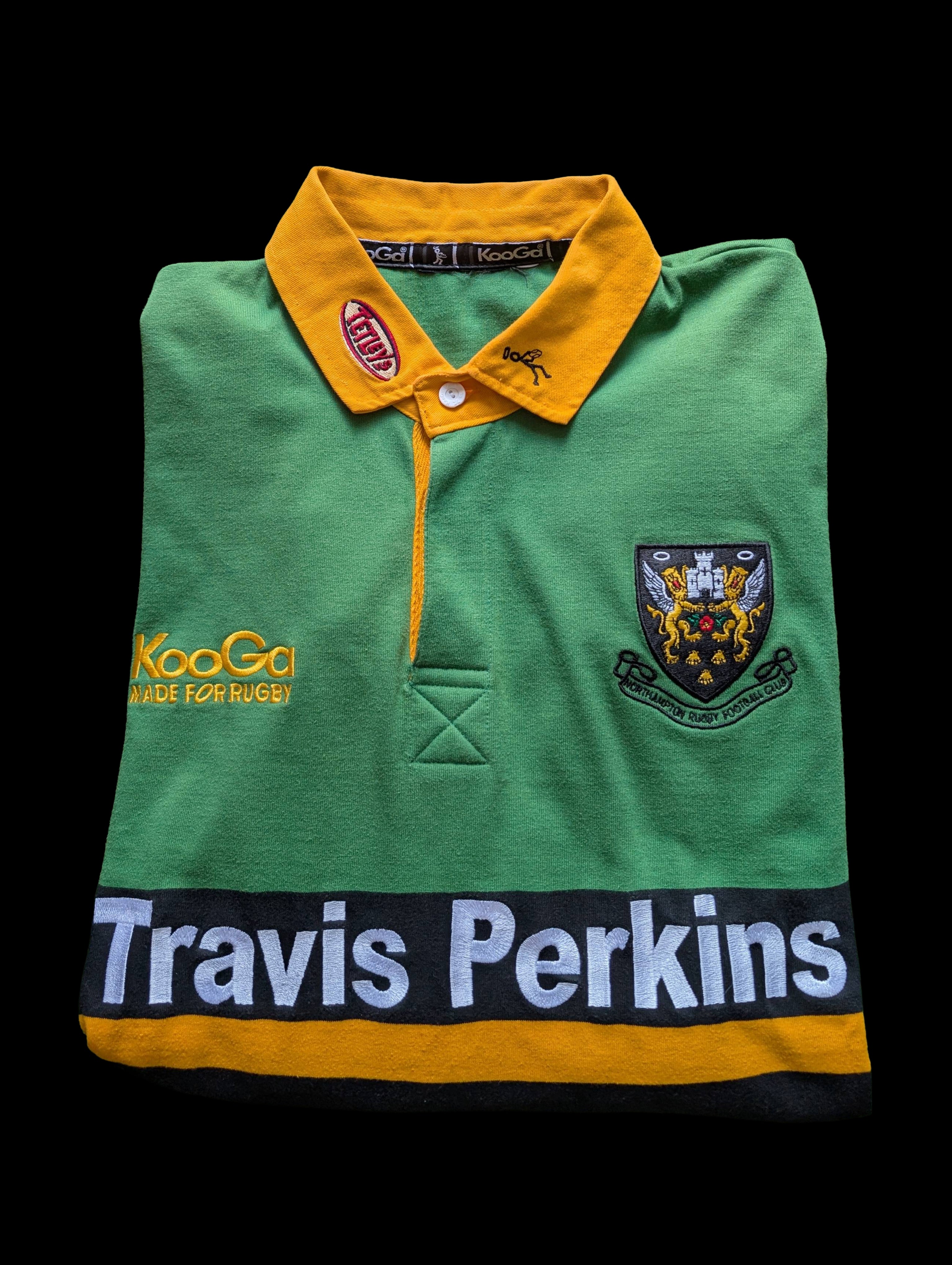 Kooga Classic Retro Northampton Saints mens rugby jersey - long