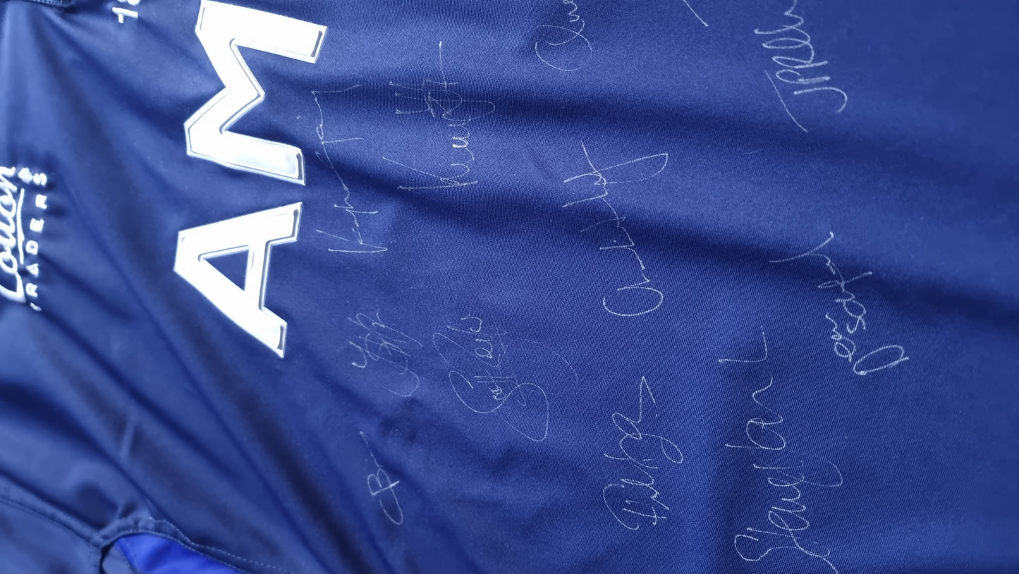 Sale Sharks Fully Signed Cotton Traders vintage Rugby jersey XL mens