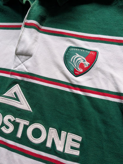 Cotton Traders Leicester Tigers Mens Classic Rugby Jersey size Large 2007/2008