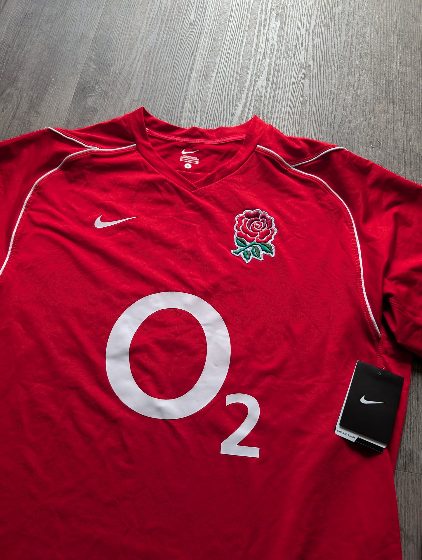 Nike Classic England Rugby Training Long sleeved top size XL New
