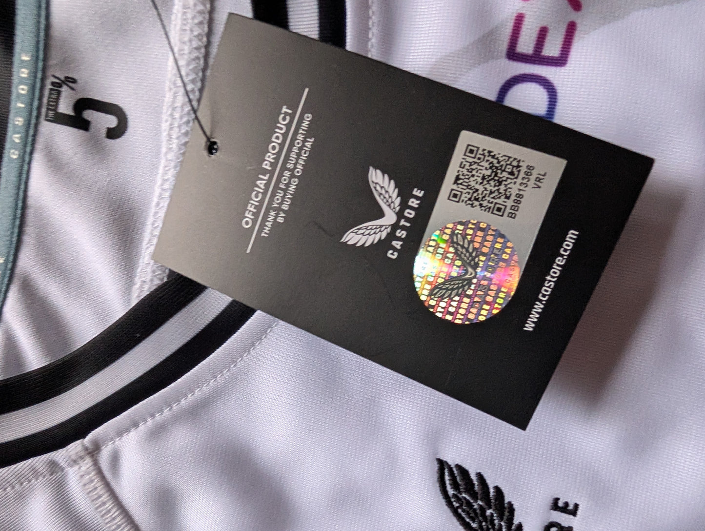 Castore Saracens Rugby Jersey Kids Youth Medium New