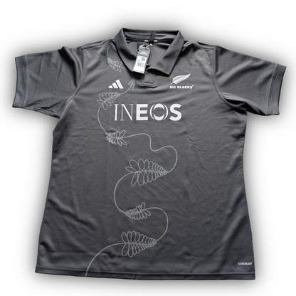 Adidas New Zealand All Blacks mens Rugby Jersey 2XL New with tags