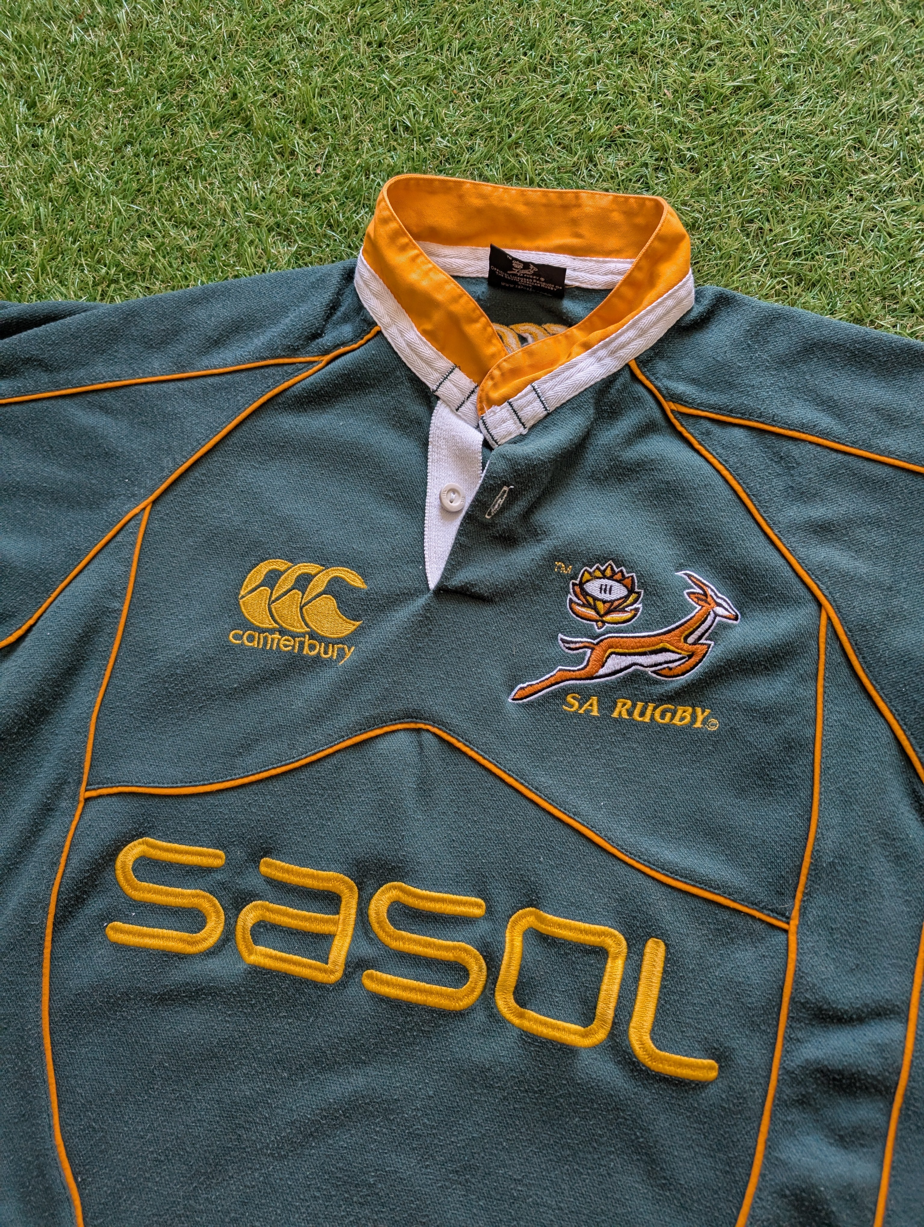 Canterbury South Africa Springboks Mens Classic Rugby Jersey