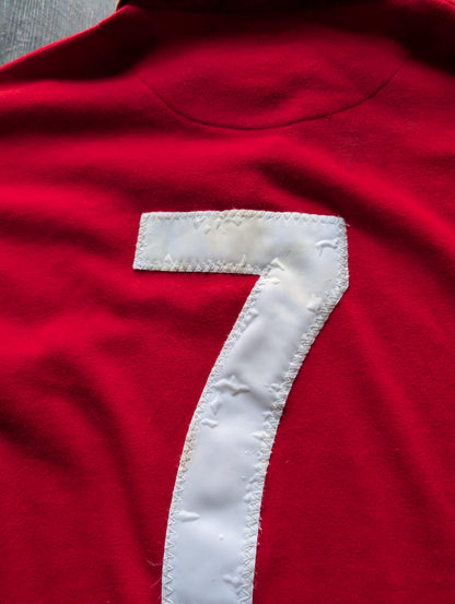 Wales Classic Reebok Rugby Jersey - Brett Sinkinson signed Number 7 XXL