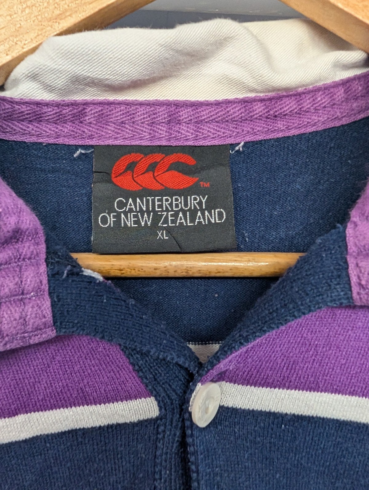 Canterbury vintage Scotland Rugby jersey mens XL