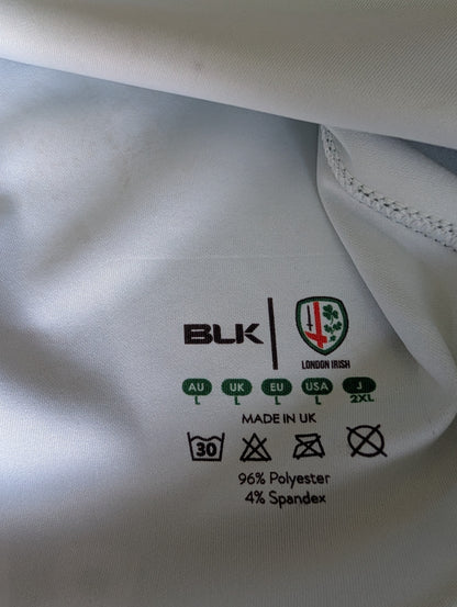 BLK London Irish Signed Rugby Jersey - Large mens