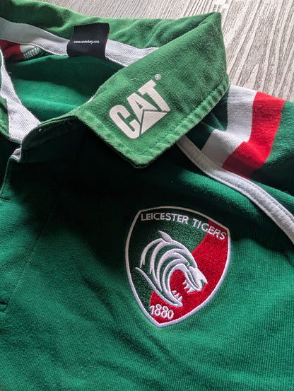 Canterbury Leicester Cotton Rugby Jersey 2012/13 Long Sleeved size 2XL