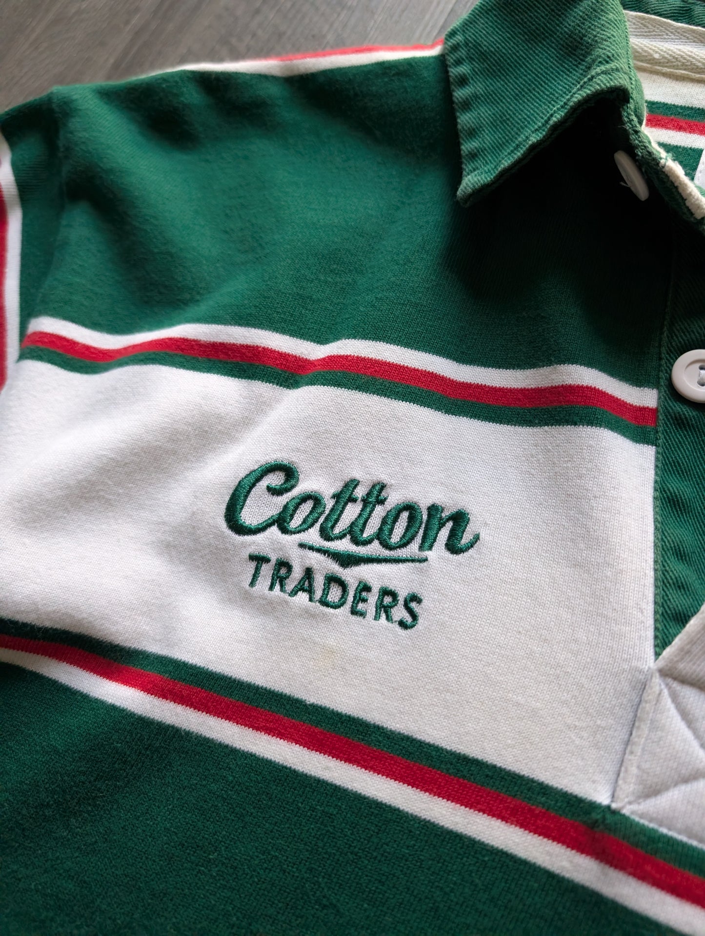 Leicester Tigers Cotton Traders Vintage Rugby Jersey 2007/08 Season - Mens Large