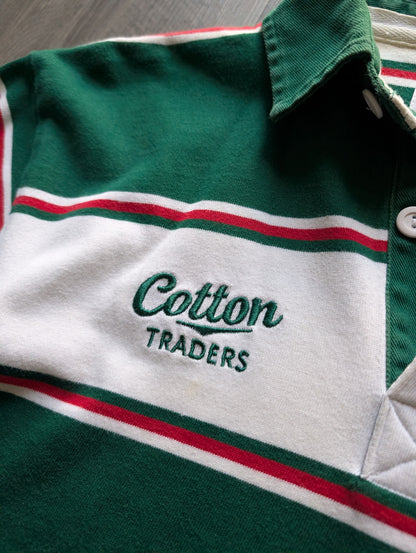 Leicester Tigers Cotton Traders Vintage Rugby Jersey 2007/08 Season - Mens Large