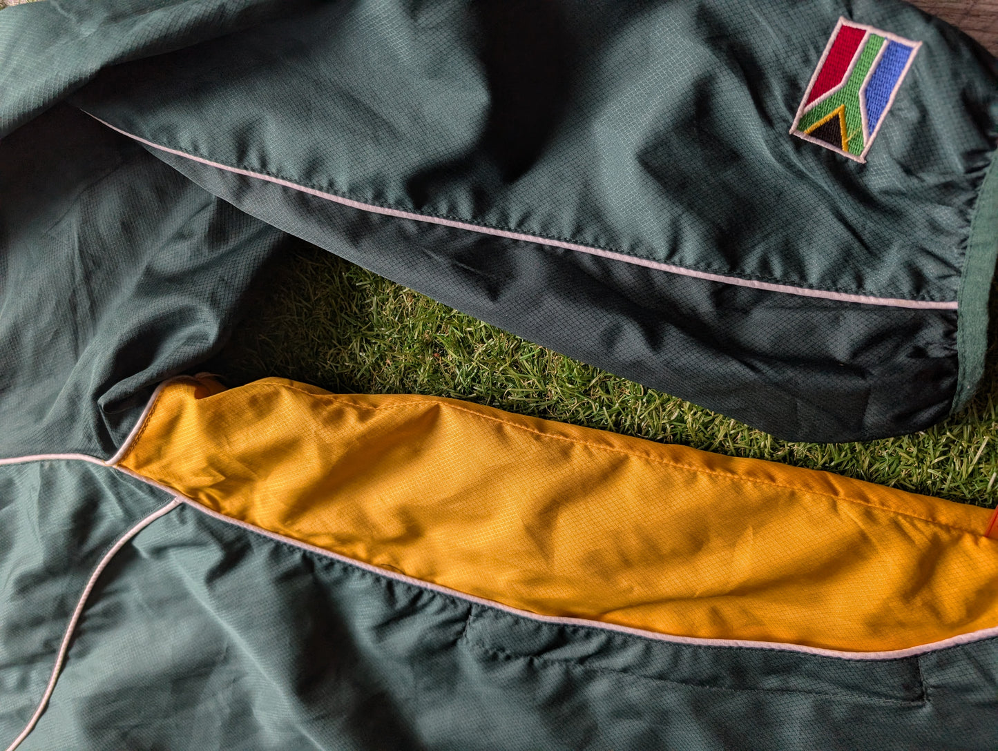 Canterbury Classic South Africa Springboks Jacket coat windbreaker size XXL vintage