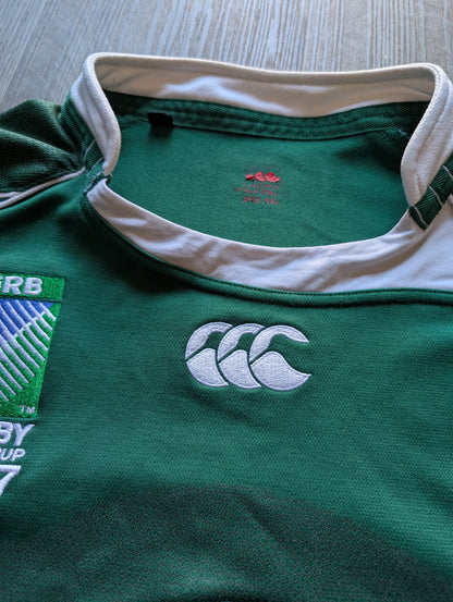 Canterbury Ireland 2007 Rugby World Cup Jersey size XXL