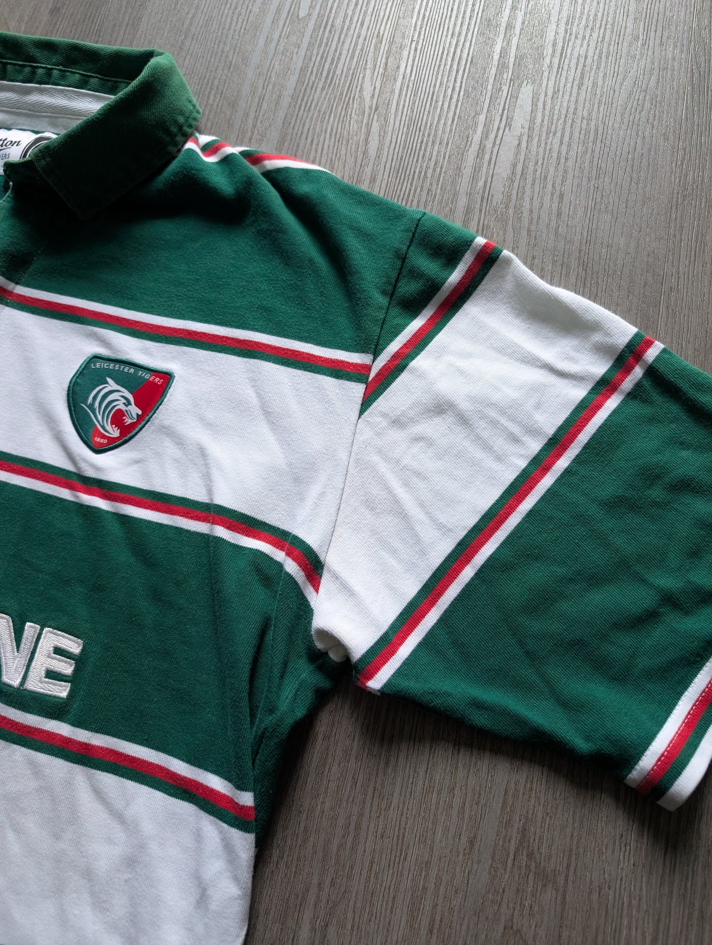Cotton Traders Leicester Tigers Mens Classic Rugby Jersey size Large 2007/2008