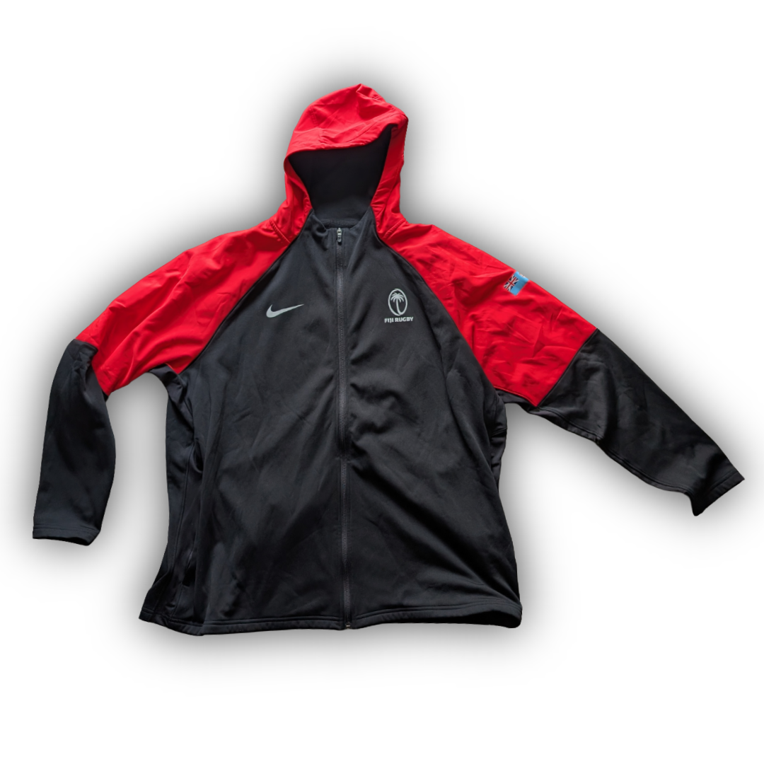 Nike Fiji Rugby Zipped Hoodie Jacket  Mens 2XL